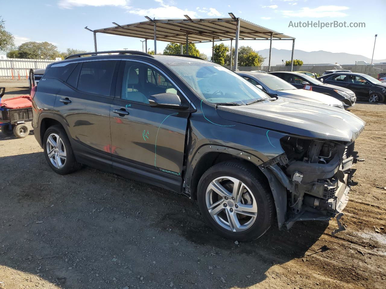 2019 Gmc Terrain Sle Charcoal vin: 3GKALTEXXKL281477