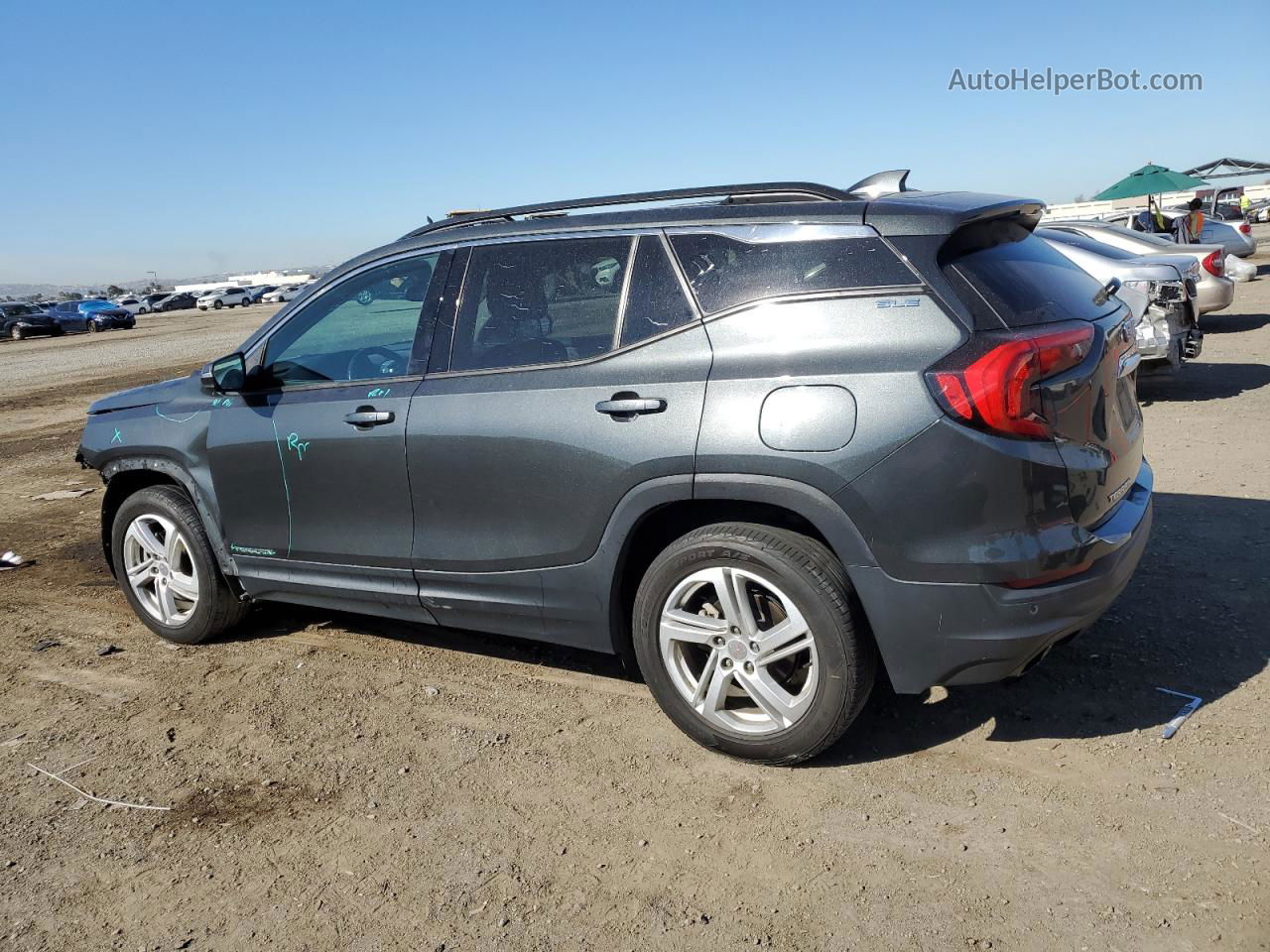 2019 Gmc Terrain Sle Угольный vin: 3GKALTEXXKL281477