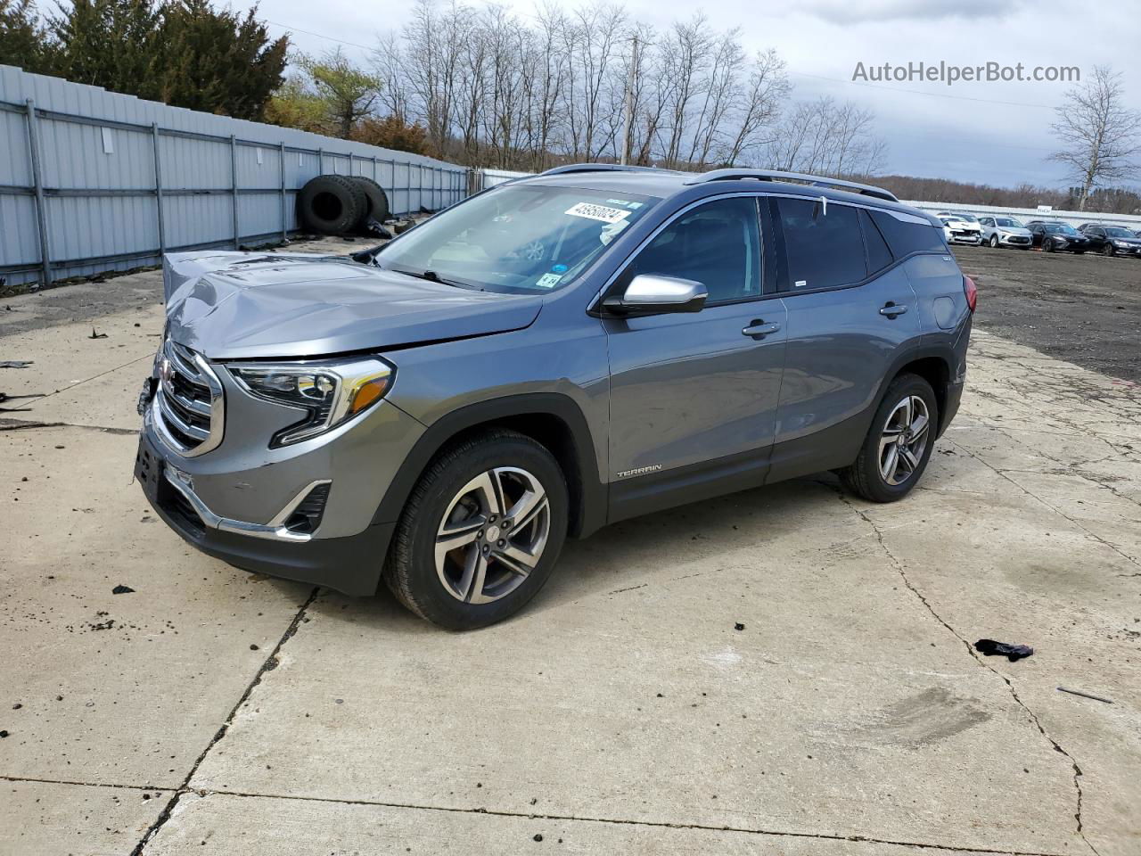 2019 Gmc Terrain Slt Gray vin: 3GKALVEV0KL264102