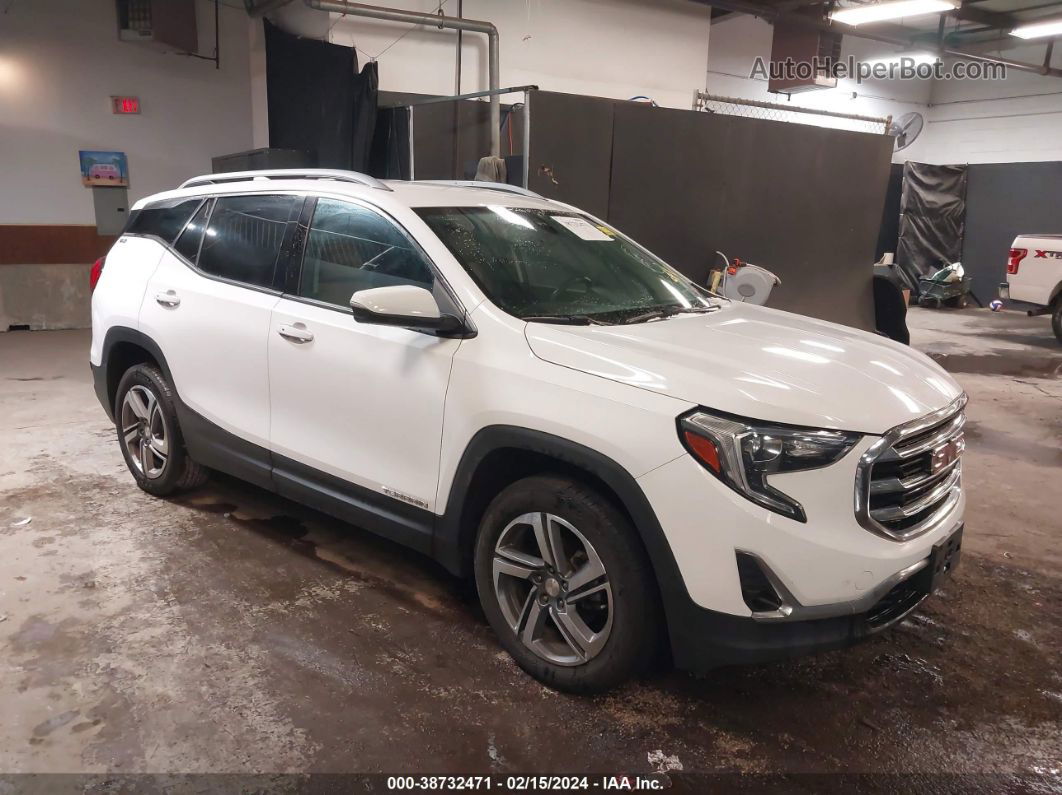 2019 Gmc Terrain Slt Белый vin: 3GKALVEV0KL347061