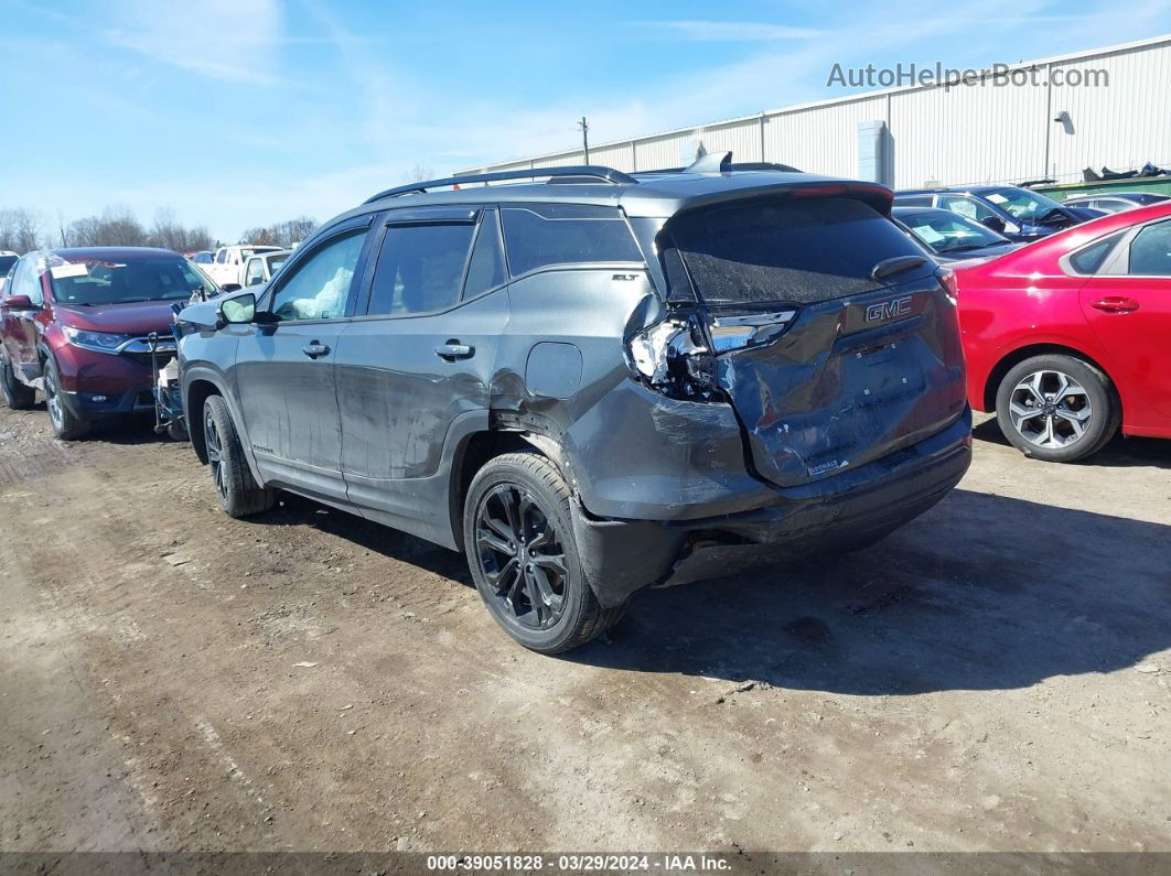 2020 Gmc Terrain Awd Slt Gray vin: 3GKALVEV0LL216035