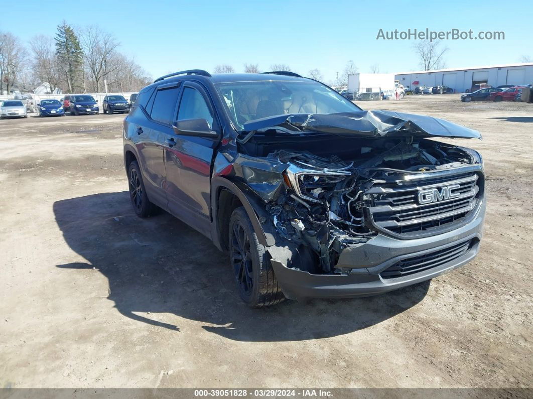 2020 Gmc Terrain Awd Slt Gray vin: 3GKALVEV0LL216035