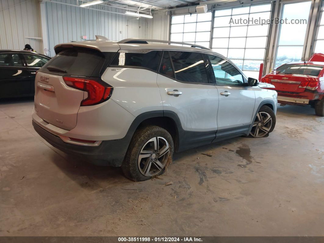 2020 Gmc Terrain Awd Slt Silver vin: 3GKALVEV1LL128188