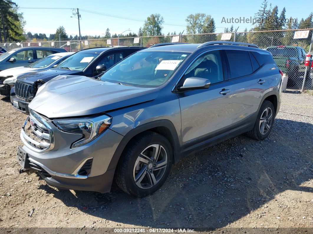 2020 Gmc Terrain Awd Slt Gray vin: 3GKALVEV1LL253501