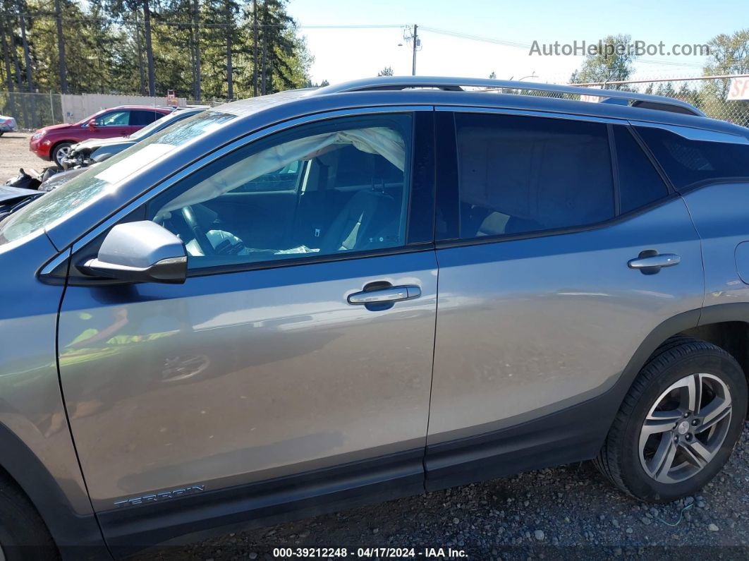 2020 Gmc Terrain Awd Slt Gray vin: 3GKALVEV1LL253501