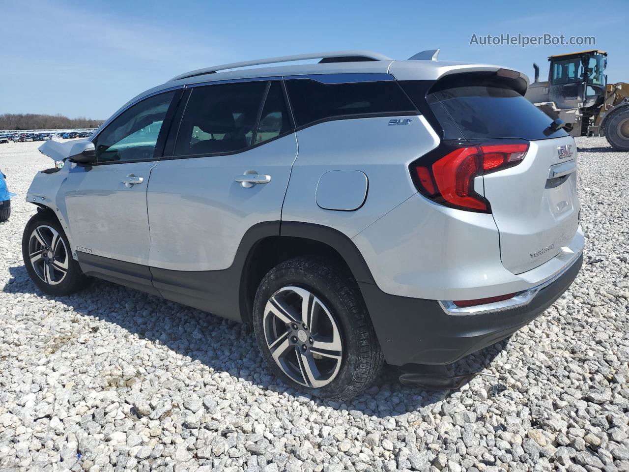 2019 Gmc Terrain Slt Silver vin: 3GKALVEV2KL345179