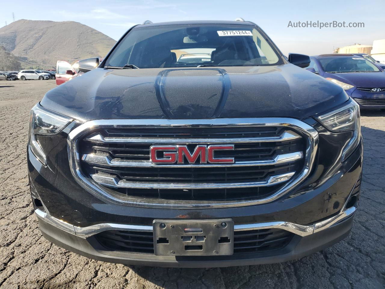 2020 Gmc Terrain Slt Черный vin: 3GKALVEV2LL100142