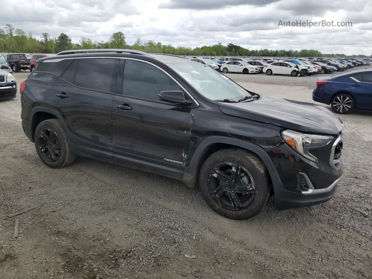 2020 Gmc Terrain Slt Black vin: 3GKALVEV2LL194622