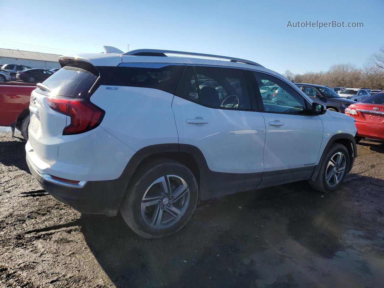 2020 Gmc Terrain Slt White vin: 3GKALVEV2LL200368