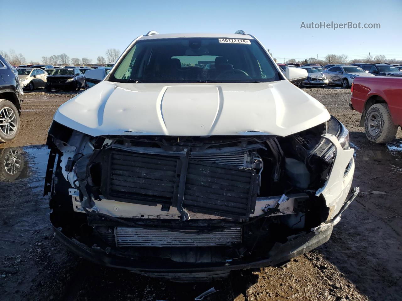 2020 Gmc Terrain Slt White vin: 3GKALVEV2LL200368