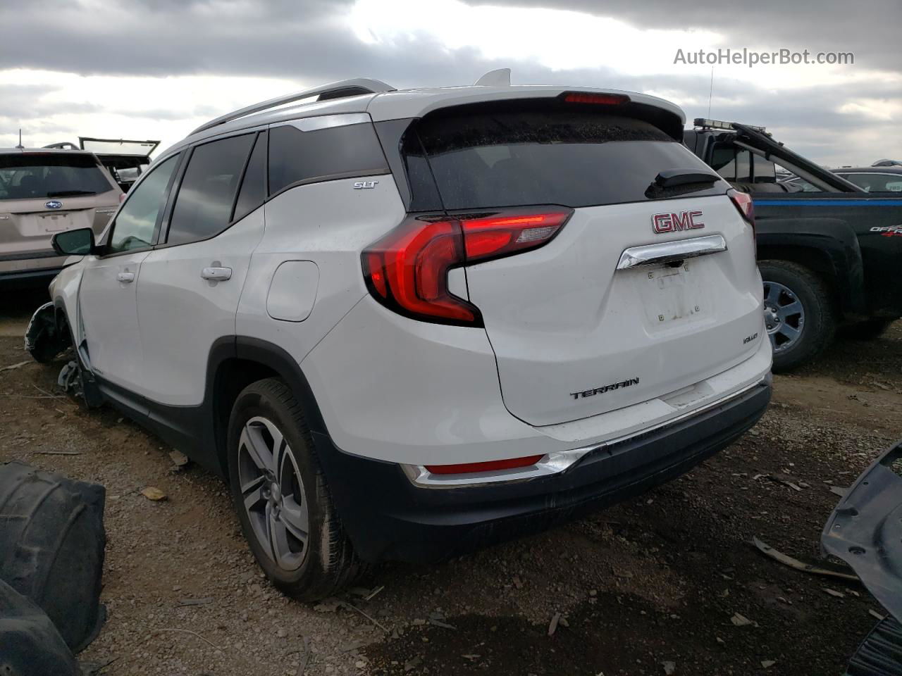 2020 Gmc Terrain Slt White vin: 3GKALVEV2LL208051