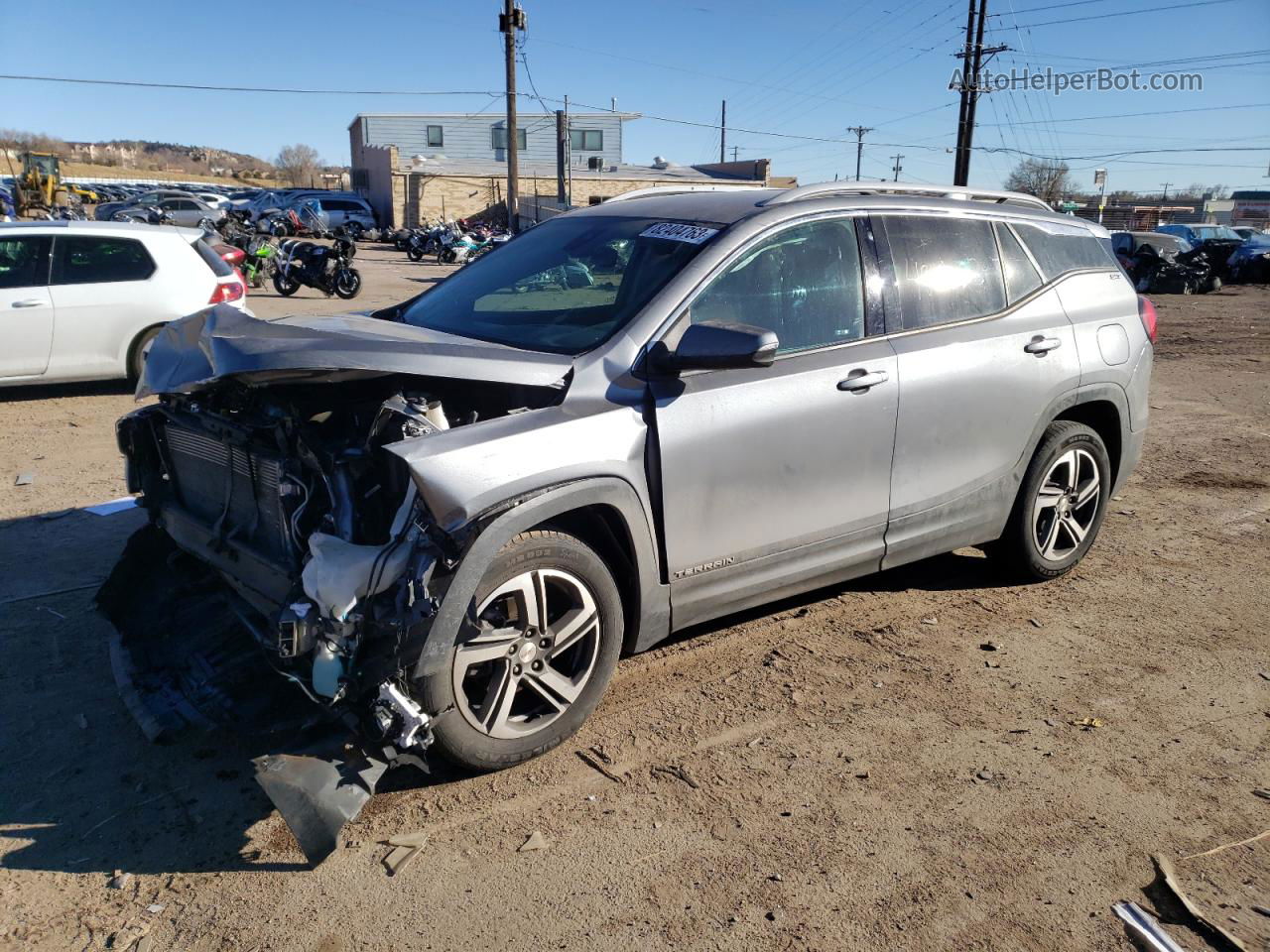 2020 Gmc Terrain Slt Gray vin: 3GKALVEV2LL265074