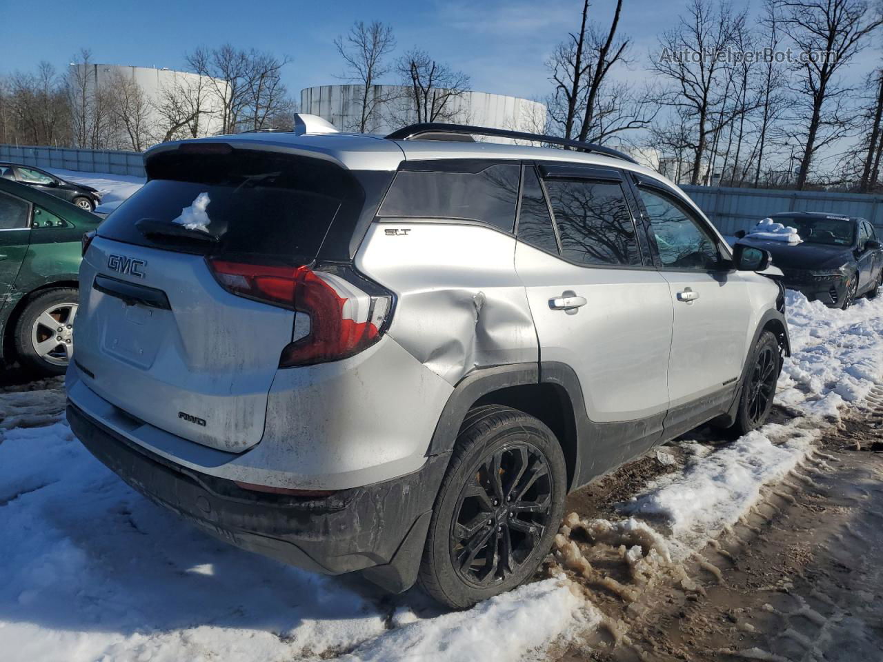 2020 Gmc Terrain Slt Gray vin: 3GKALVEV2LL317366