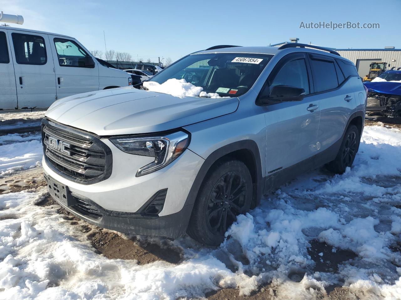 2020 Gmc Terrain Slt Gray vin: 3GKALVEV2LL317366