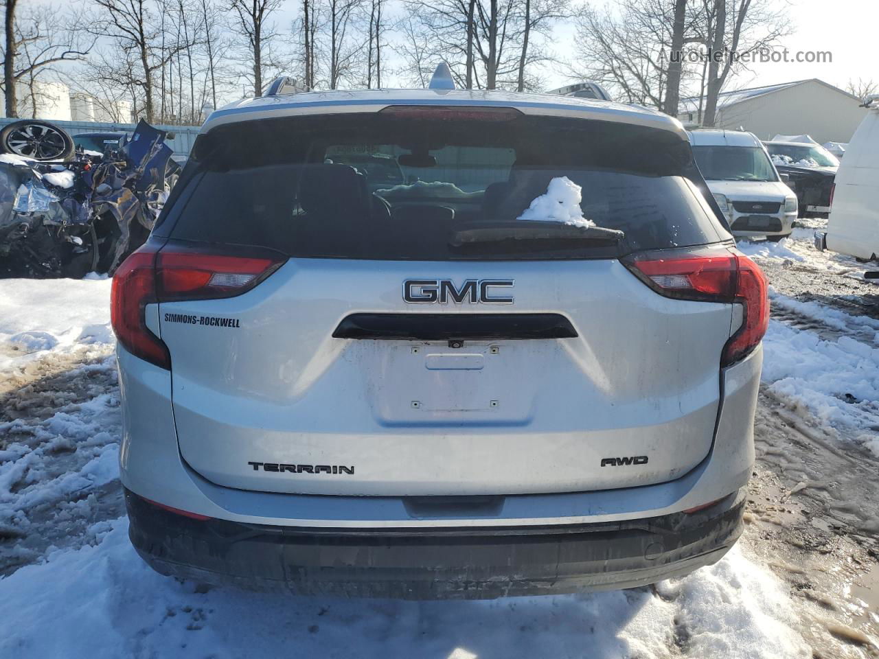 2020 Gmc Terrain Slt Gray vin: 3GKALVEV2LL317366