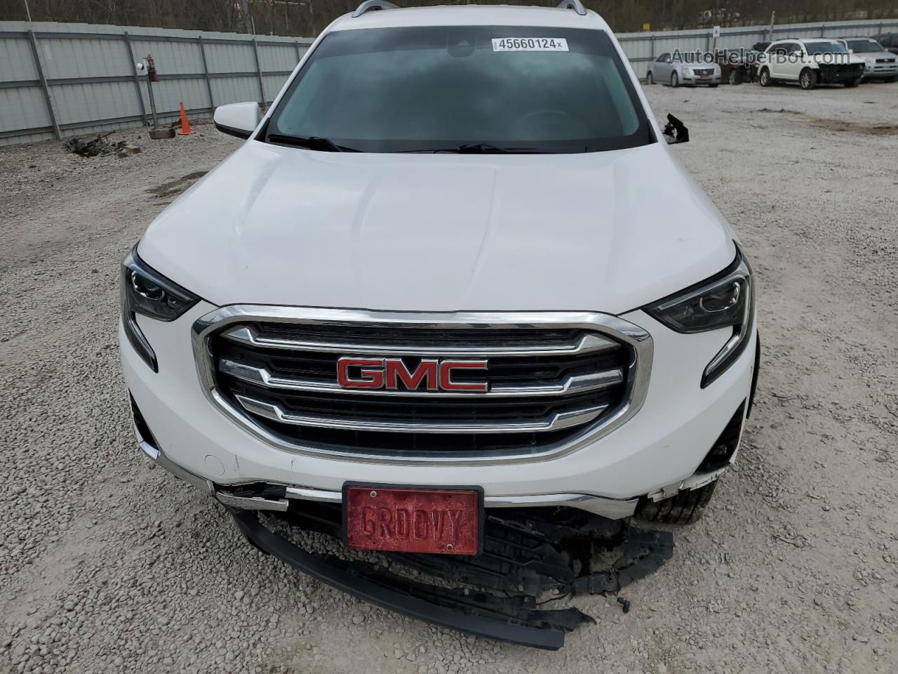 2020 Gmc Terrain Slt White vin: 3GKALVEV3LL138141