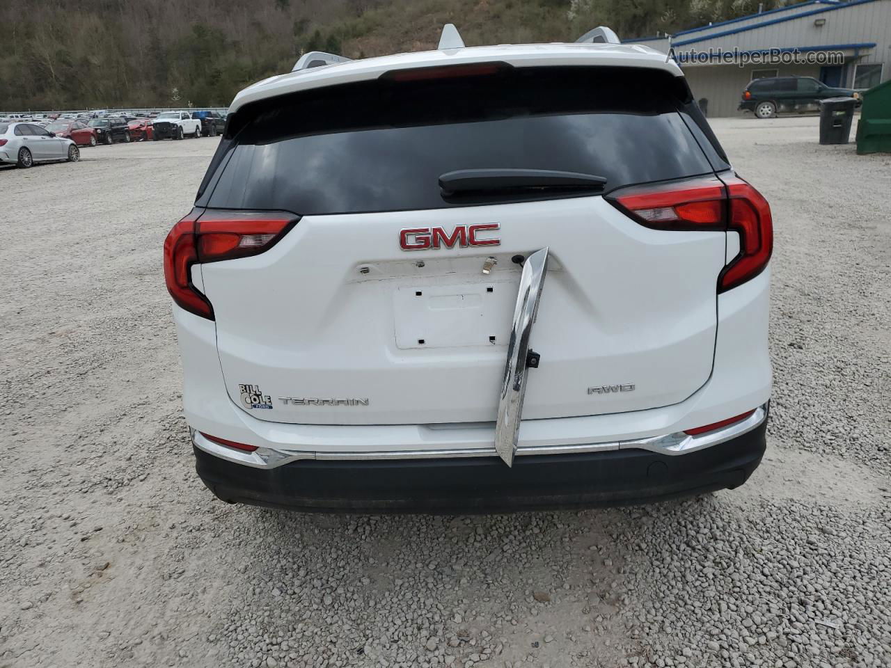 2020 Gmc Terrain Slt White vin: 3GKALVEV3LL138141