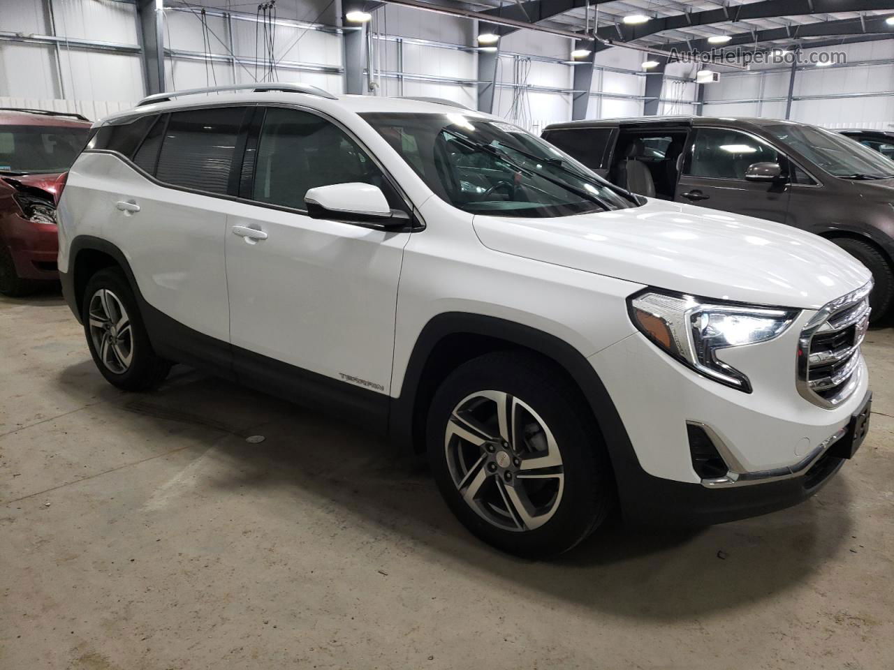 2020 Gmc Terrain Slt White vin: 3GKALVEV3LL236862