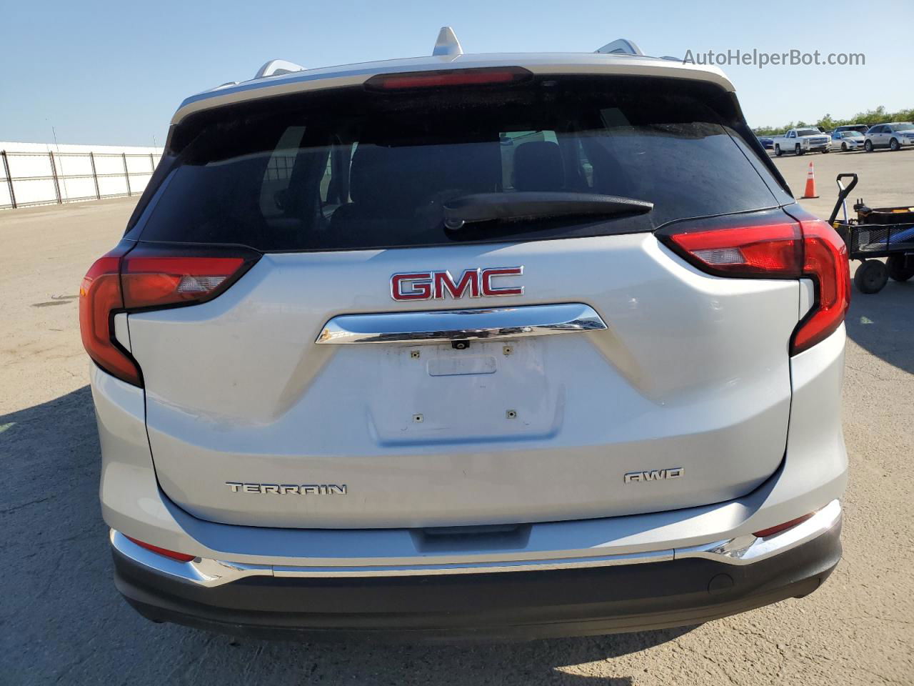 2019 Gmc Terrain Slt Silver vin: 3GKALVEV4KL237212