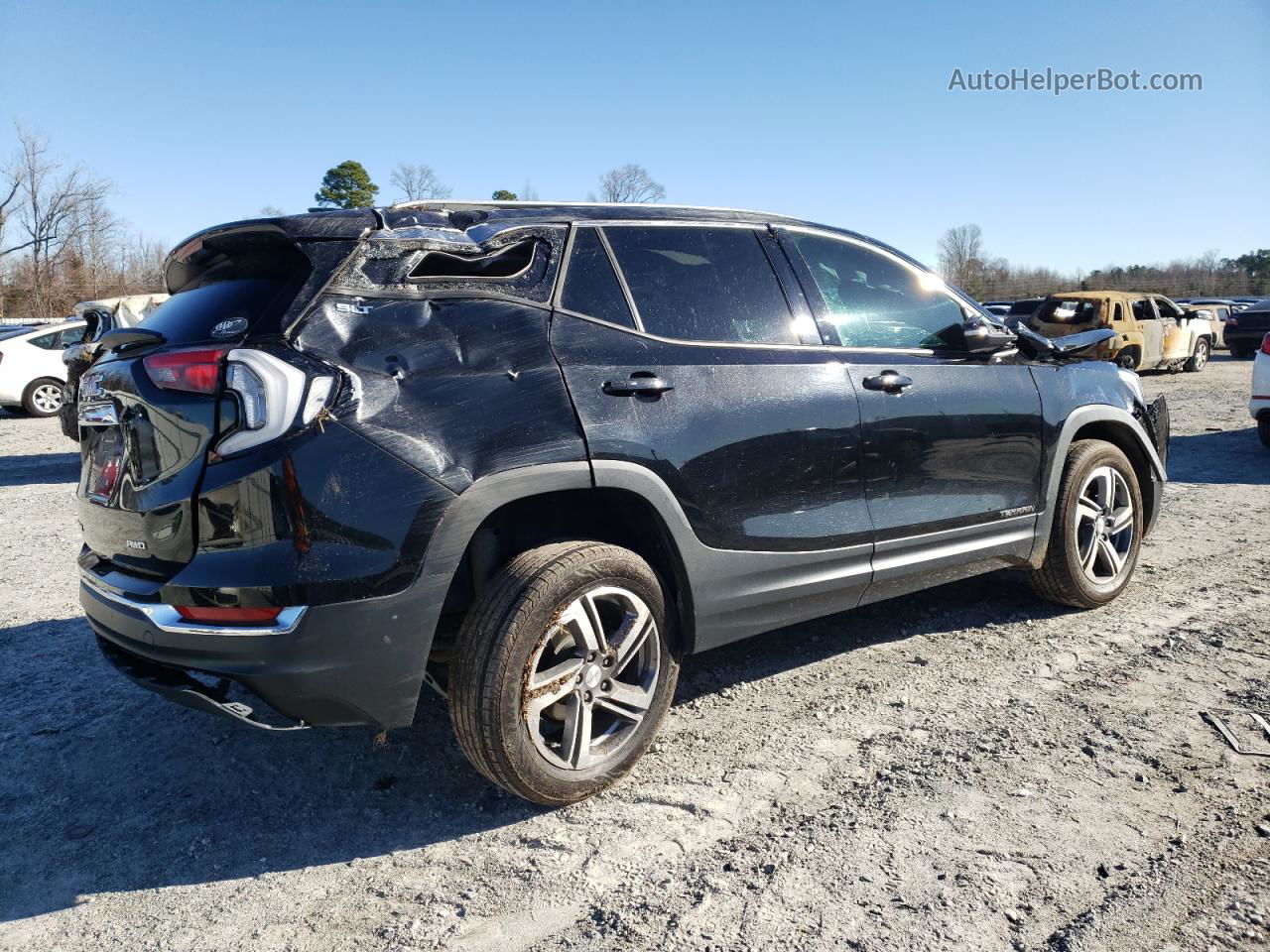 2020 Gmc Terrain Slt Black vin: 3GKALVEV4LL252763