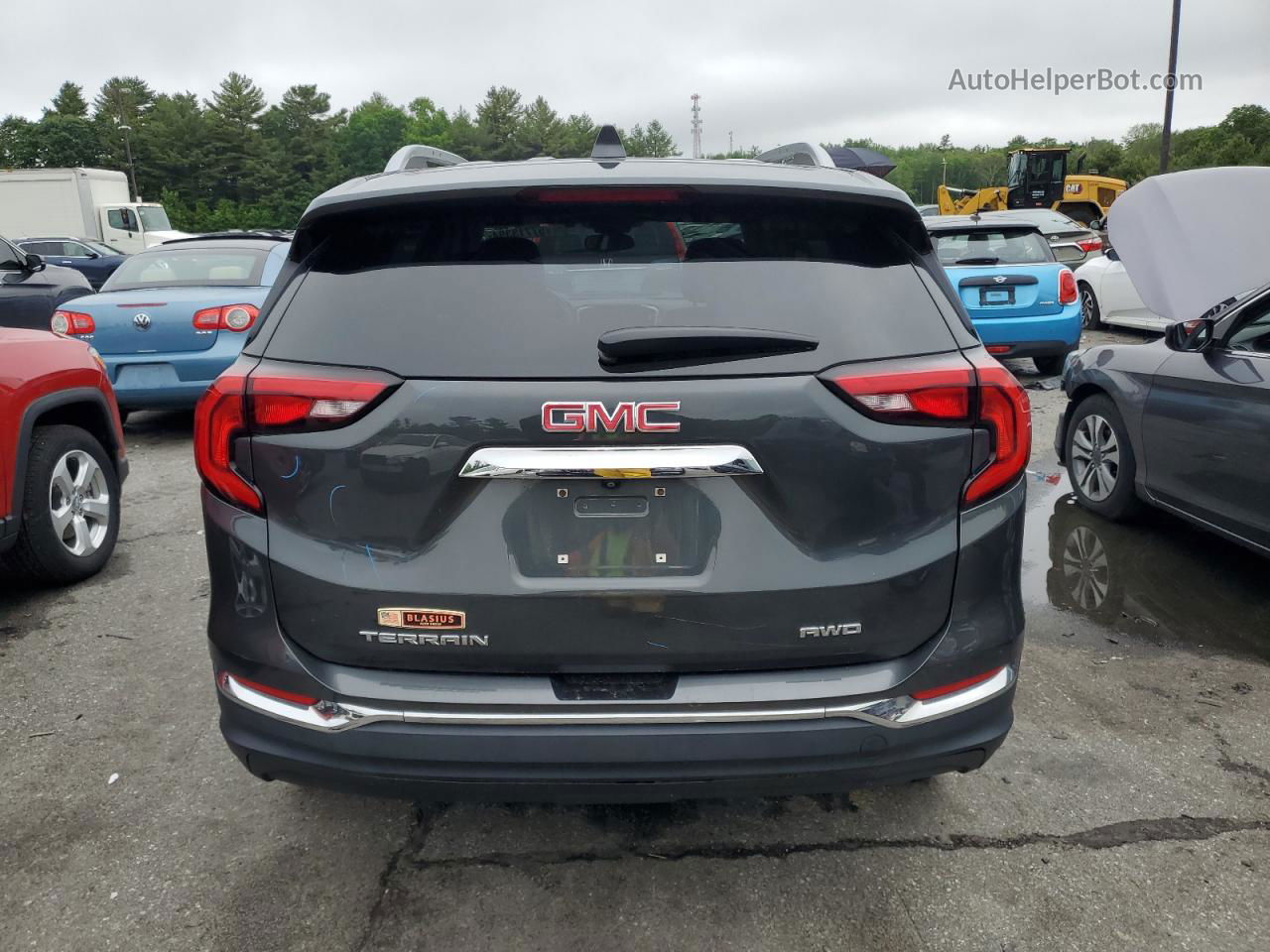 2020 Gmc Terrain Slt Серый vin: 3GKALVEV4LL269496