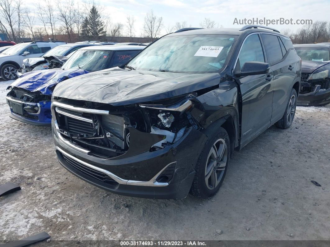 2019 Gmc Terrain Slt Черный vin: 3GKALVEV5KL105172