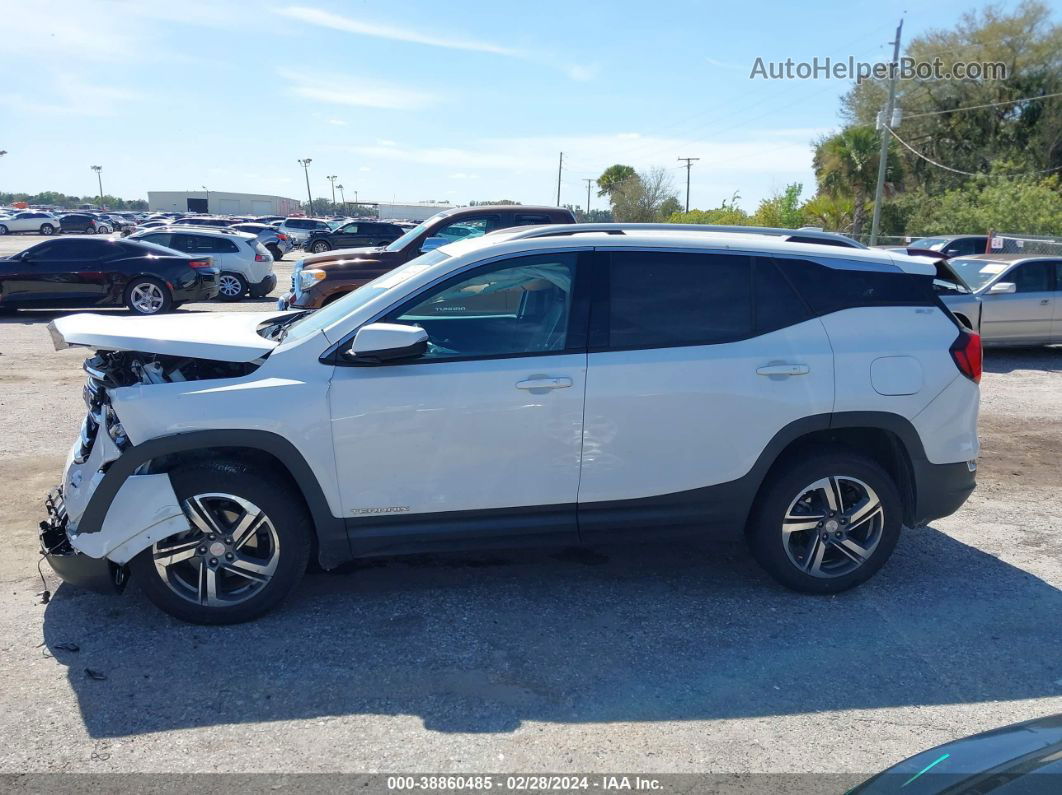 2019 Gmc Terrain Slt White vin: 3GKALVEV5KL239633