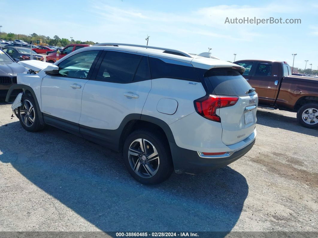 2019 Gmc Terrain Slt White vin: 3GKALVEV5KL239633