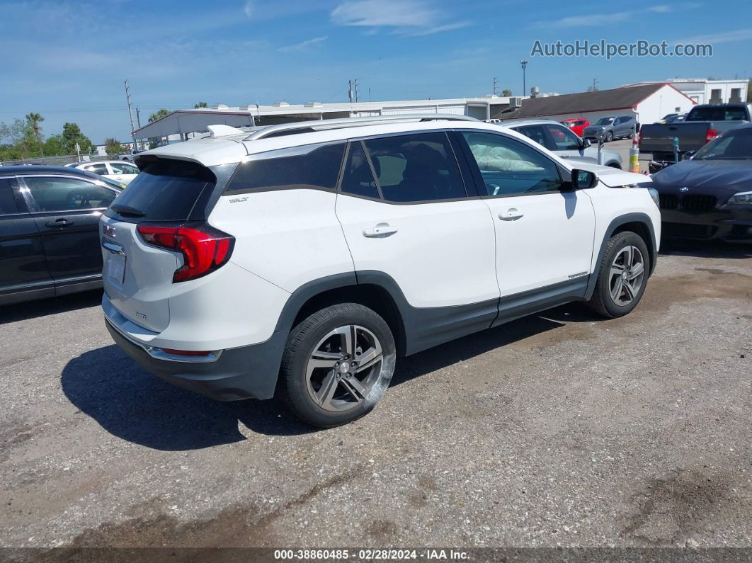 2019 Gmc Terrain Slt White vin: 3GKALVEV5KL239633