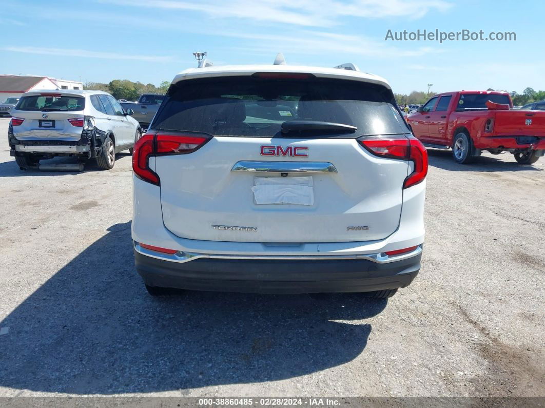 2019 Gmc Terrain Slt White vin: 3GKALVEV5KL239633