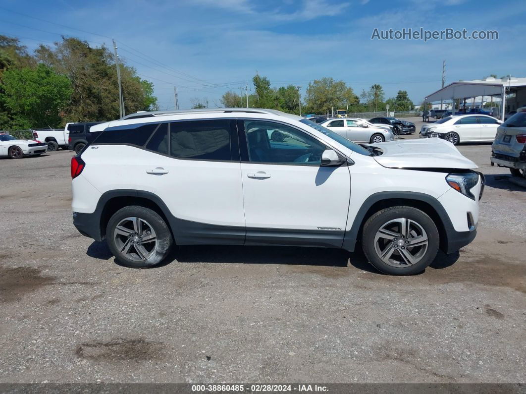 2019 Gmc Terrain Slt White vin: 3GKALVEV5KL239633