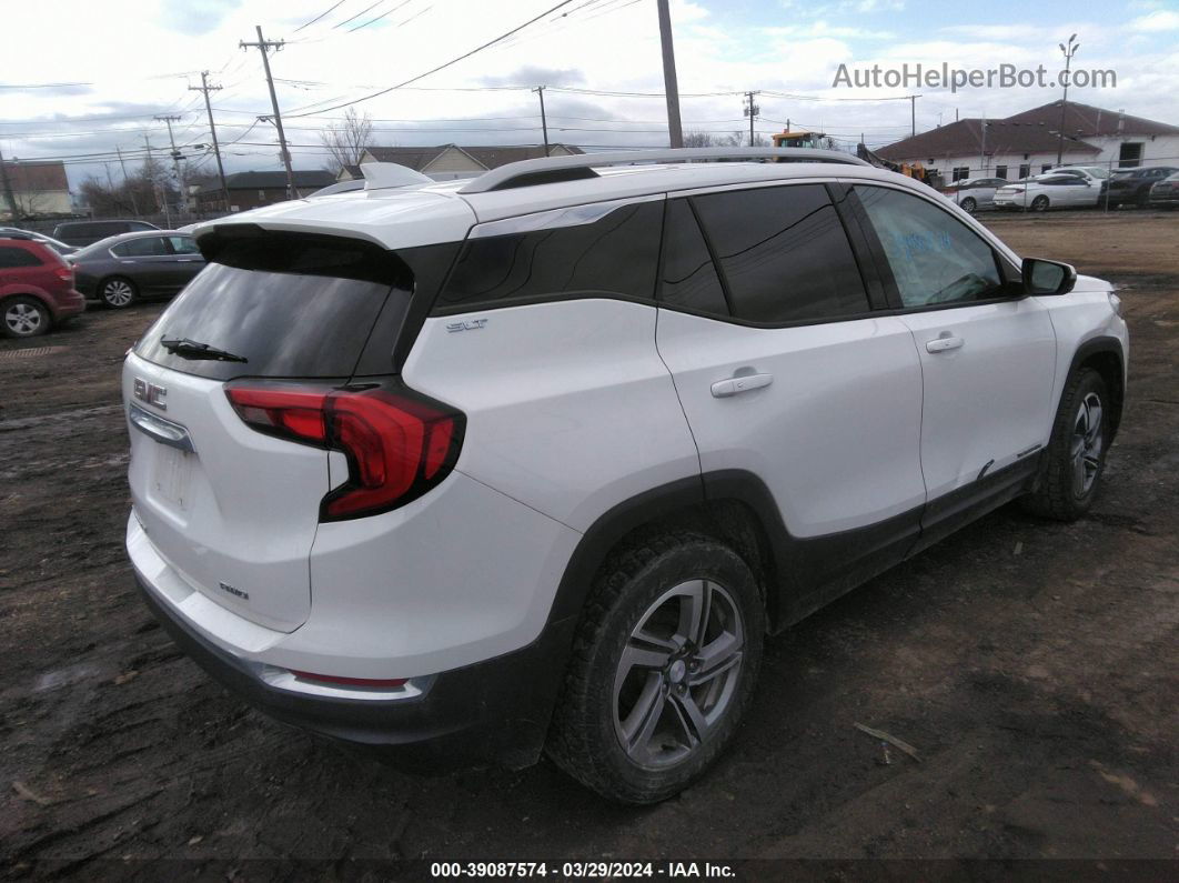 2019 Gmc Terrain Slt White vin: 3GKALVEV5KL244041