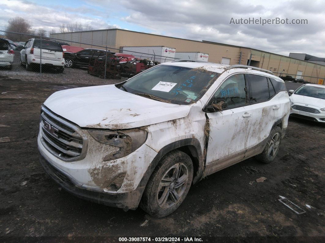 2019 Gmc Terrain Slt White vin: 3GKALVEV5KL244041