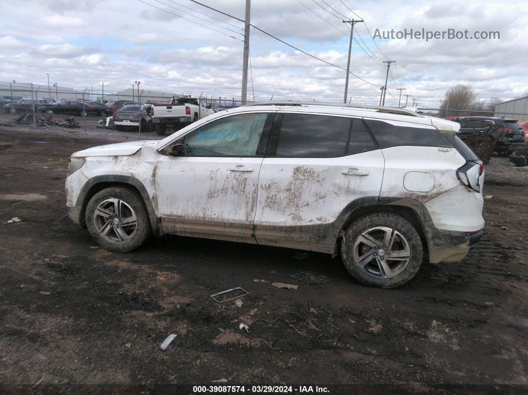 2019 Gmc Terrain Slt White vin: 3GKALVEV5KL244041