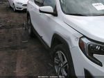 2019 Gmc Terrain Slt White vin: 3GKALVEV5KL244041