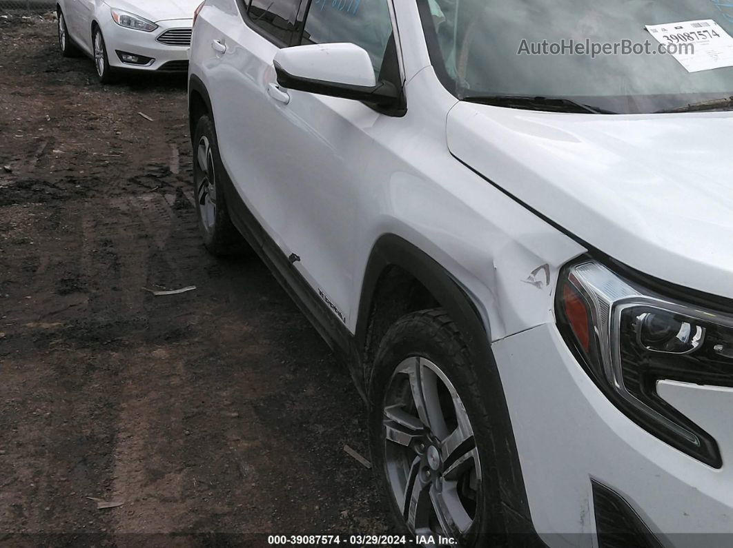 2019 Gmc Terrain Slt White vin: 3GKALVEV5KL244041