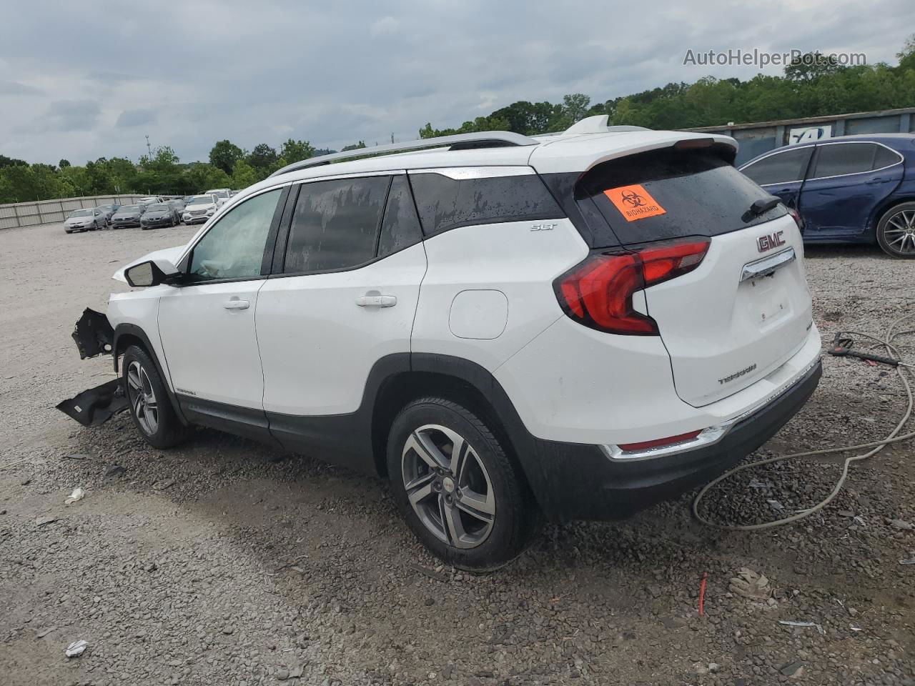 2020 Gmc Terrain Slt White vin: 3GKALVEV5LL119641