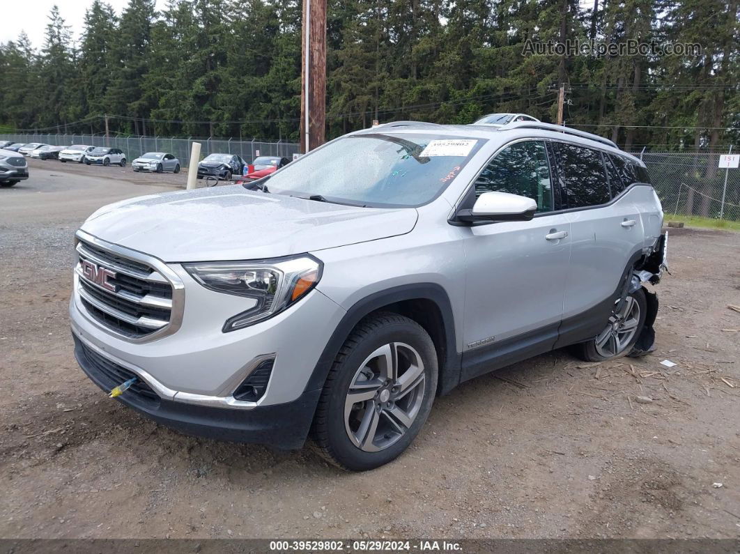 2020 Gmc Terrain Awd Slt Silver vin: 3GKALVEV5LL198017