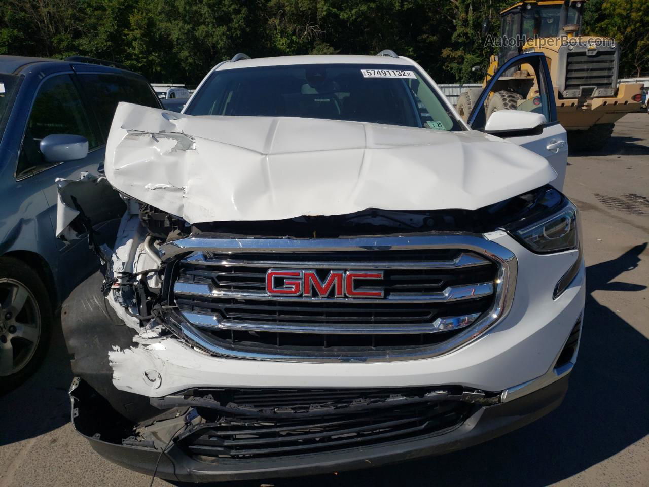 2020 Gmc Terrain Slt White vin: 3GKALVEV5LL203877