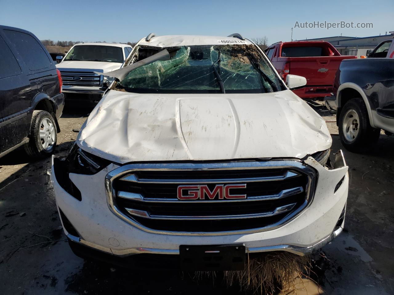 2020 Gmc Terrain Slt White vin: 3GKALVEV5LL268258