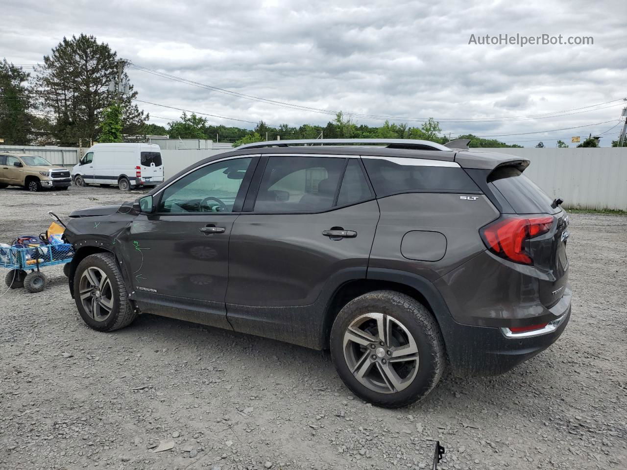 2019 Gmc Terrain Slt Коричневый vin: 3GKALVEV6KL168460