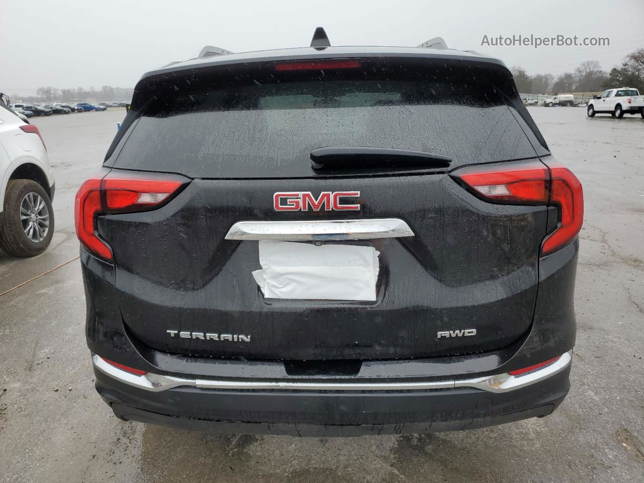 2019 Gmc Terrain Slt Черный vin: 3GKALVEV6KL187638