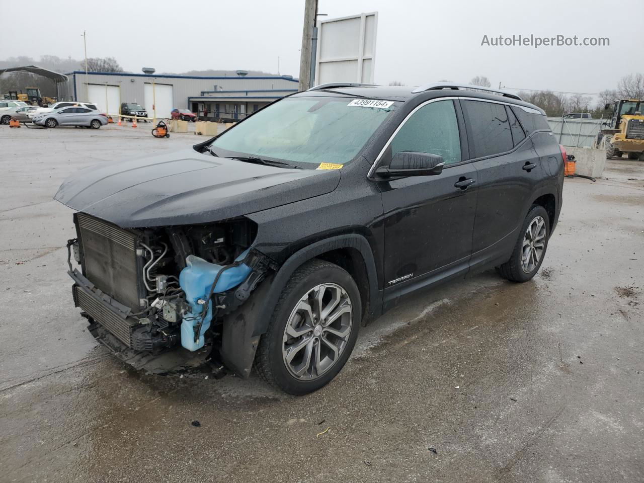 2019 Gmc Terrain Slt Черный vin: 3GKALVEV6KL187638