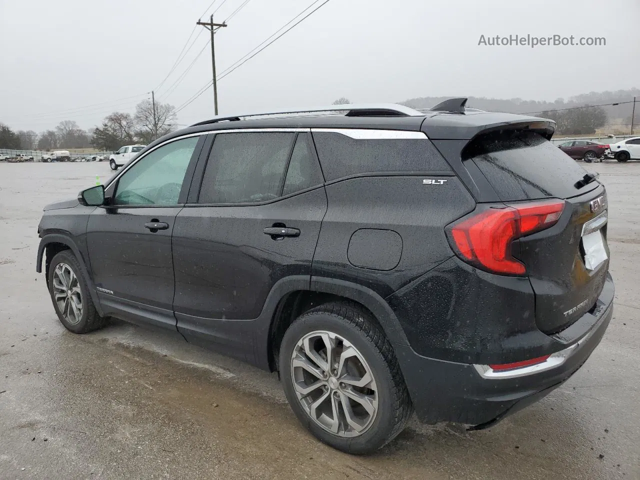 2019 Gmc Terrain Slt Черный vin: 3GKALVEV6KL187638