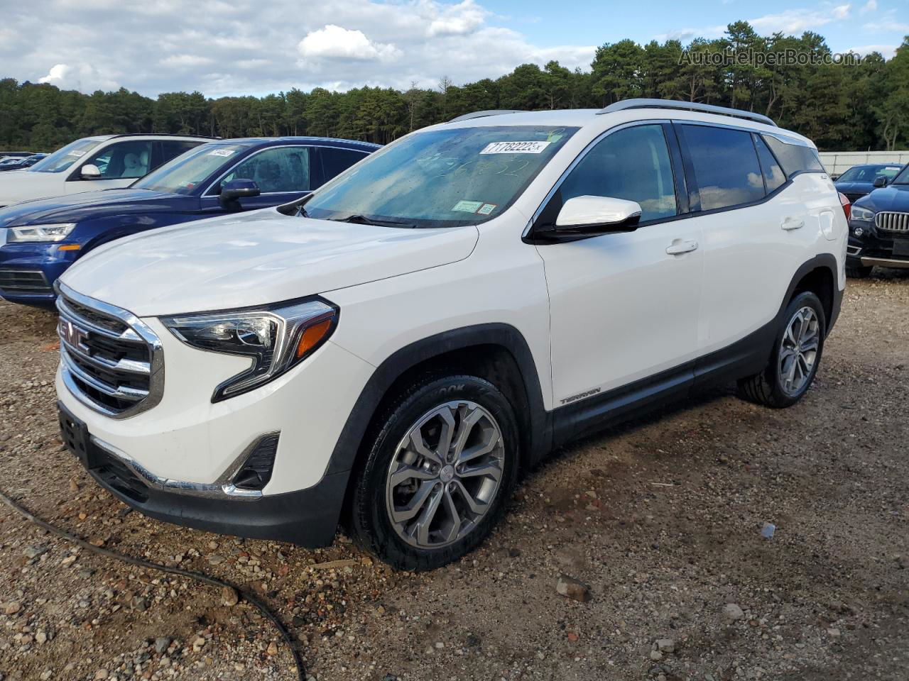 2020 Gmc Terrain Slt White vin: 3GKALVEV6LL263652