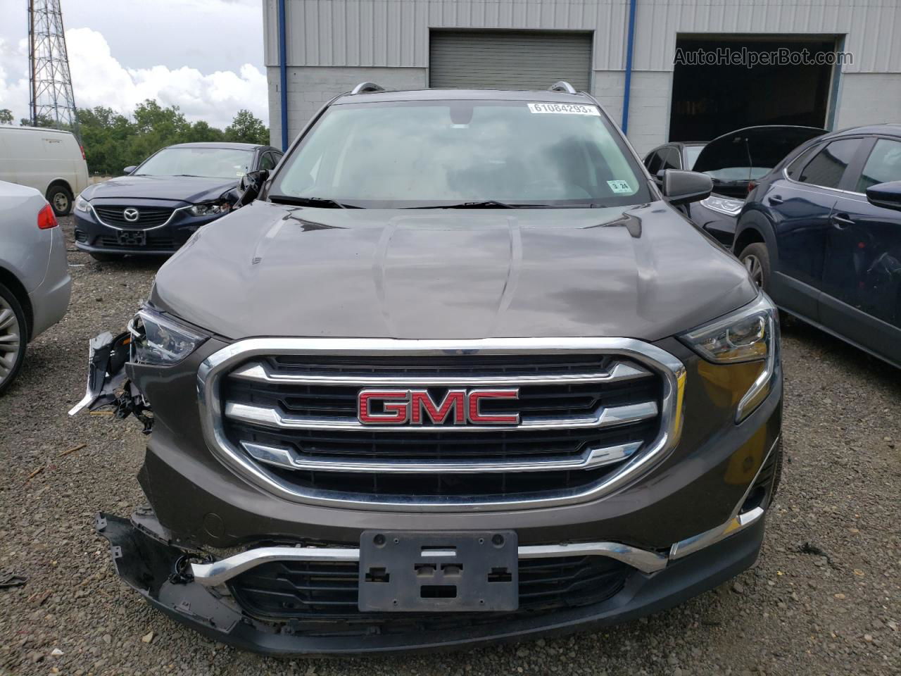 2019 Gmc Terrain Slt Коричневый vin: 3GKALVEV7KL315675