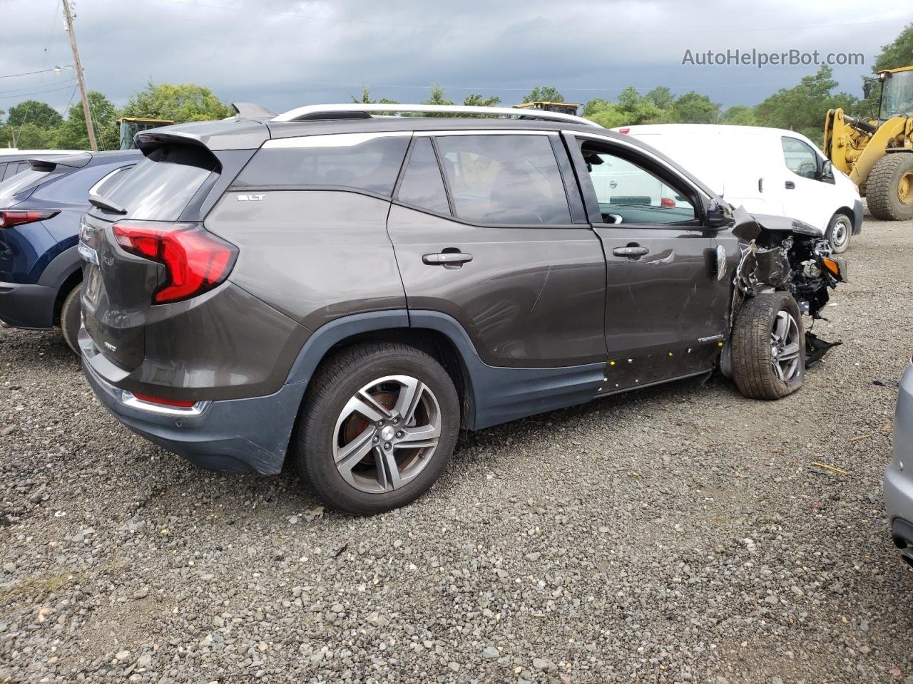 2019 Gmc Terrain Slt Коричневый vin: 3GKALVEV7KL315675