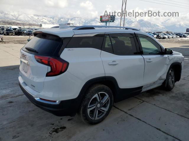 2019 Gmc Terrain Slt White vin: 3GKALVEV7KL369395