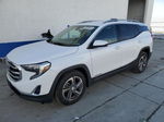 2019 Gmc Terrain Slt White vin: 3GKALVEV7KL369395