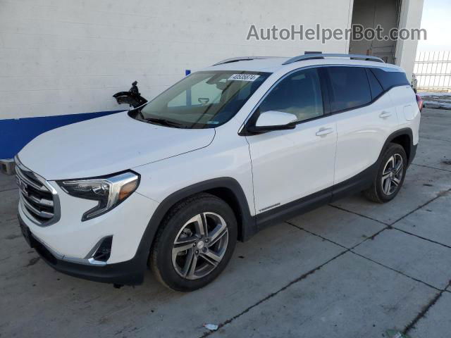 2019 Gmc Terrain Slt White vin: 3GKALVEV7KL369395